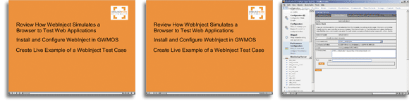 WebInject Screen Shots WebInject Screen Shots